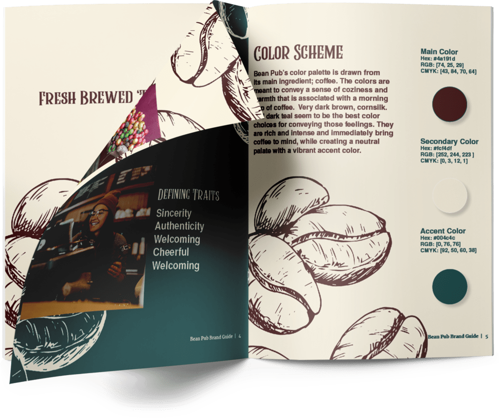 Bean Pub Brochure